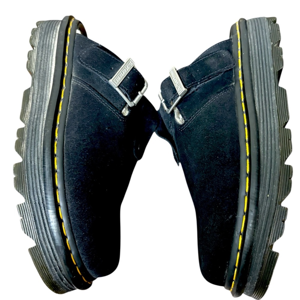 Dr Martens Zebzag Suede Slingback Platform Mules Women’s 9 - Picture 4 of 13